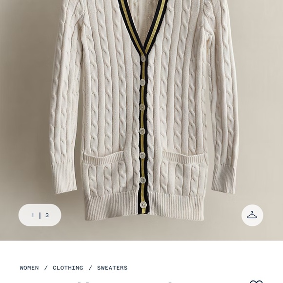 Vintage Ralph Lauren Sport Navy Cardigan - Picture 7 of 7